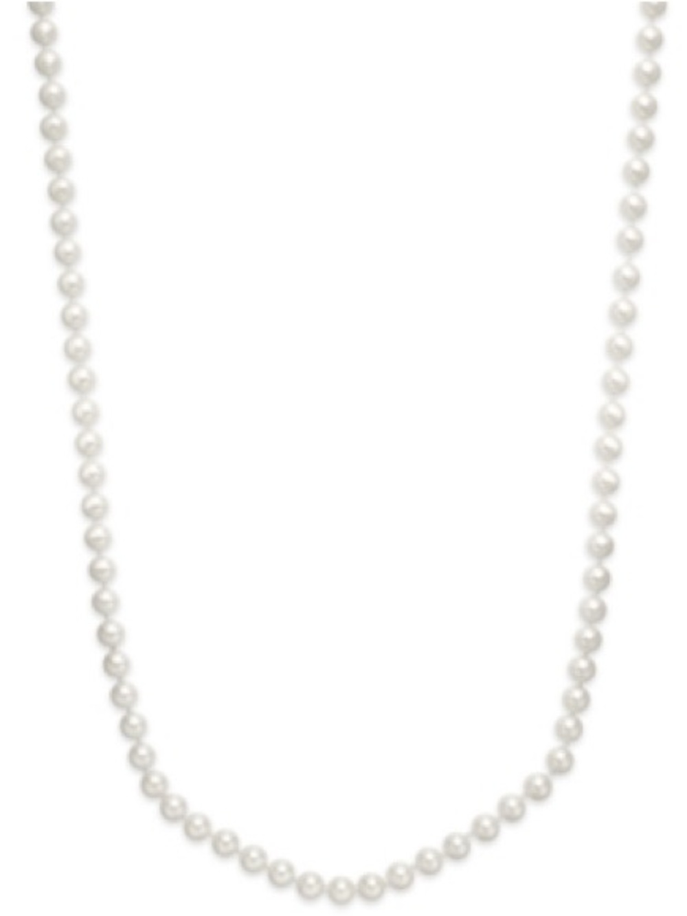 Charter Club White Pearl Strand Necklace